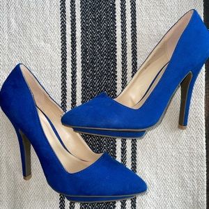Charlotte Russe Blue Heels